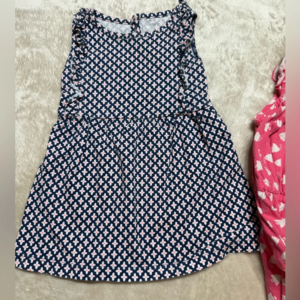 Carter's | Toddler Baby Girl Dress Romper Bundle Lot | 18M